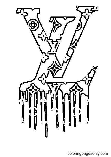 lv logo coloring page